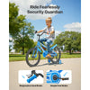 VEVOR Kids Bike, 18 Inches BMX Style Children Bicycle, Rider Height 3.61 ft - 4.59 ft, Training Wheels Included, Sturdy and Easy to Assemble, Toddler Bike for Boys & Girls Learning to Ride, Blue