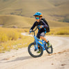 VEVOR Kids Bike, 18 Inches BMX Style Children Bicycle, Rider Height 3.61 ft - 4.59 ft, Training Wheels Included, Sturdy and Easy to Assemble, Toddler Bike for Boys & Girls Learning to Ride, Blue