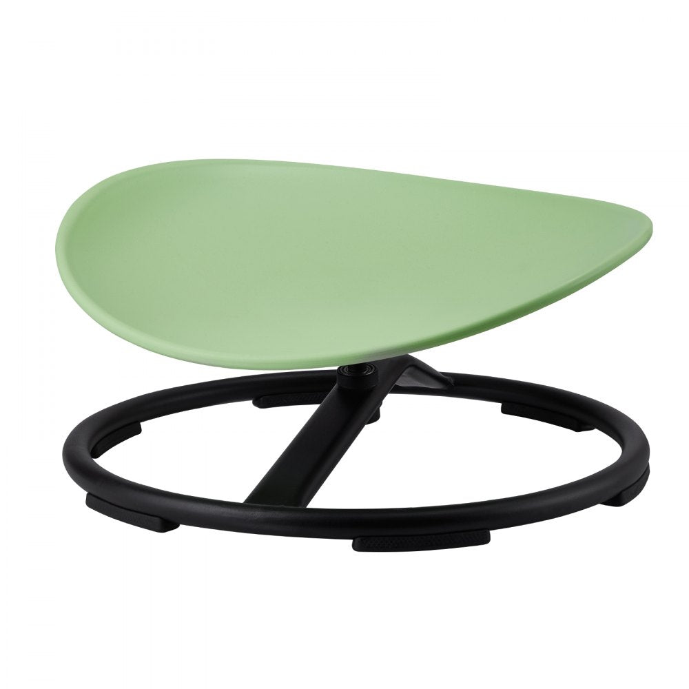 VEVOR Kids Swivel Chair, 220 LBS Capacity, Sensory Spinning Chair, Autistic Kids Sensory Toy Chair with Non-Slip Metal Base, Toddler Sit and Spin Chair for Coordination Balance Focus Training Green