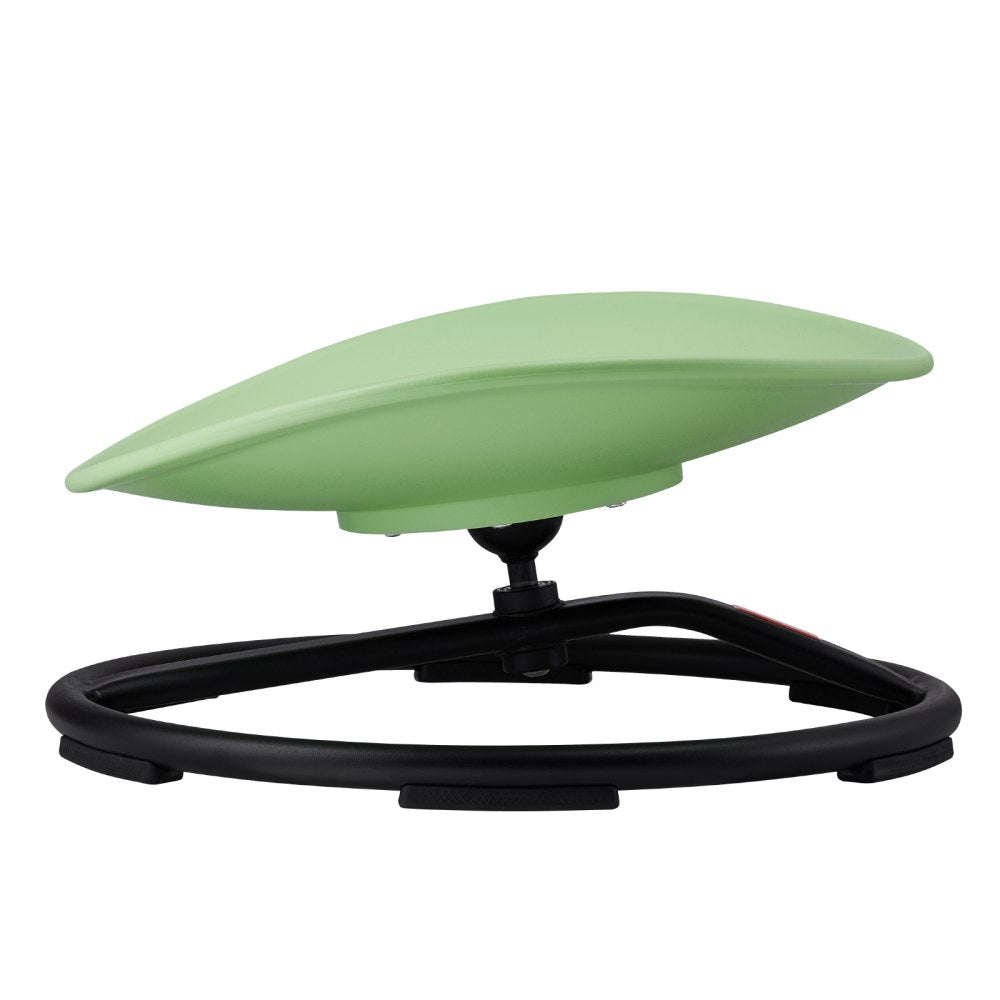 VEVOR Kids Swivel Chair, 220 LBS Capacity, Sensory Spinning Chair, Autistic Kids Sensory Toy Chair with Non-Slip Metal Base, Toddler Sit and Spin Chair for Coordination Balance Focus Training Green