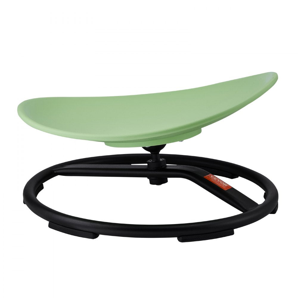 VEVOR Kids Swivel Chair, 220 LBS Capacity, Sensory Spinning Chair, Autistic Kids Sensory Toy Chair with Non-Slip Metal Base, Toddler Sit and Spin Chair for Coordination Balance Focus Training Green