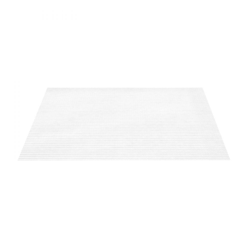 VEVOR Drawer and Shelf Liner for Kitchen Cabinet, Non-Adhesive Non-Slip Thick Refrigerator Liners, Waterproof Shelf Paper, Cupboard Bathroom Drawer Mats, EVA Fridge Lining for Shelves, Clear, 23 FT