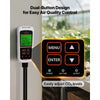 VEVOR Carbon Dioxide Monitoring Controller, Dual Outlets CO2 Monitor & Controller, Carbon Dioxide Sensor Day and Night Detection Feature, NDIR CO2 Sensor for Greenhouse, Laboratories, Classrooms, Home
