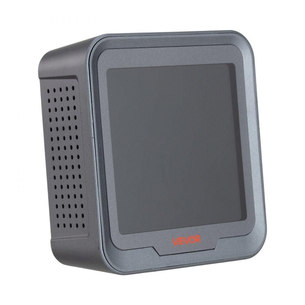 VEVOR Carbon Dioxide Monitor, CO2 Controller with Temperature and Humidity Display, NDIR Sensor Carbon Dioxide Detector, for Outdoors, Home, Office, Car, Wall-Mounted Use