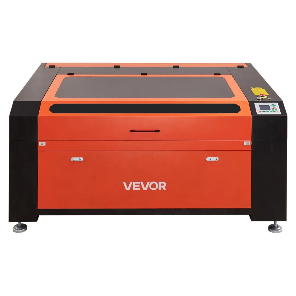 VEVOR 130W CO2 Laser Engraver, 55 x 35 in, CO2 Laser Engraver Cutter Machine with Water Chiller, 2 Way Pass Air Assist, 1200 mm/s Speed, Autofocus Engraving Cutting Machine, for Wood Acrylic Glass