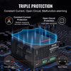 VEVOR CO2 Laser Power Supply, 100W, Power Supply for 100W Laser Tube, Constant Current Protection, Open Circuit Protection, Fast Heat Dissipation, Compatible for Multi-brand Laser Engravers & Cutters