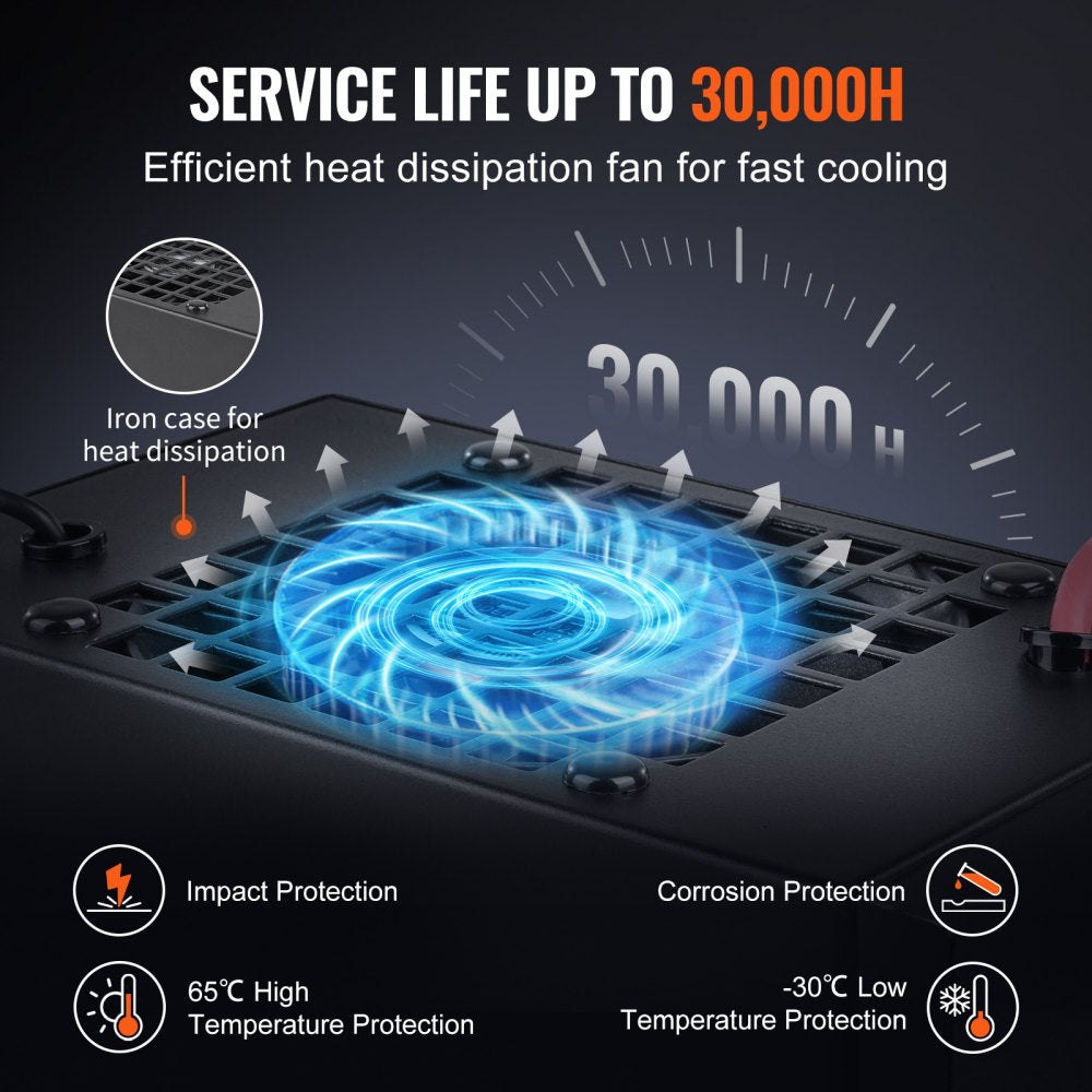VEVOR CO2 Laser Power Supply, 60W, Power Supply for 60W Laser Tube, Constant Current Protection, Open Circuit Protection, Fast Heat Dissipation, Compatible for Multi-brand Laser Engravers & Cutters