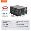 VEVOR CO2 Laser Power Supply, 60W, Power Supply for 60W Laser Tube, Constant Current Protection, Open Circuit Protection, Fast Heat Dissipation, Compatible for Multi-brand Laser Engravers & Cutters