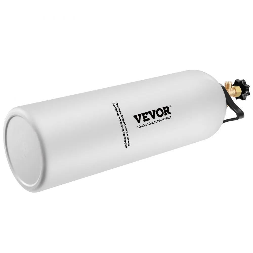 VEVOR CO2 Tank, 20 lbs New Aluminum Alloy Cylinder, CO2 Air Tank with Spray Coating, CGA320 Valve, Handle & Adjustable Pressure, DOT & TC Approved Cylinder for Draft Beer Dispensing and Soda Maker