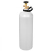 VEVOR CO2 Tank, 20 lbs New Aluminum Alloy Cylinder, CO2 Air Tank with Spray Coating, CGA320 Valve, Handle & Adjustable Pressure, DOT & TC Approved Cylinder for Draft Beer Dispensing and Soda Maker