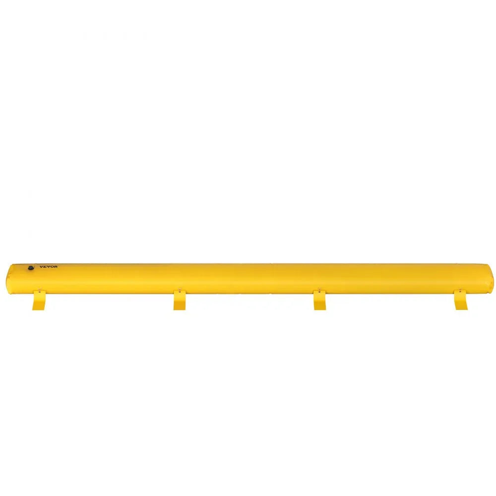 VEVOR Flood Bag, 24 ft Length x 12 in Height, Reusable PVC Water Diversion Tubes, Lightweight with Excellent Waterproof Effect Used for Doorways, Garages, Yellow