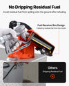 VEVOR Fuel Transfer Pump, 12V DC 16 GPM 1/4 HP Diesel Pump, Extractor Pumps with Manual Nozzle, Discharge Hose and Suction Pipe, for Gasoline, Diesel, Kerosene, Ethanol-Methanol Blends & Biodiesel