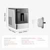 VEVOR Countertop Ice Maker, 32 Cubes Ready in 15 Mins, 46lbs in 24Hrs, Self-Cleaning Portable Ice Maker with Convenient Ice Transfer, Ice Machine with 3 Sizes Ice Cube for Home Kitchen Office Party