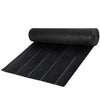 VEVOR Weed Barrier Landscape Fabric, 5 x 250 ft, 5 Oz Premium Woven Ground Cover Heavy Duty PP Material & Easy Setup, Single-Layer for Outdoor Garden, Lawn, Driveway, Black