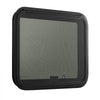 VEVOR RV Exit Window, 30" W x 22" H Tinted RV Window with Net Screen and Trim Ring, Fit for 1 1/4" - 1 13/16" Thickness Wall, RV Window Replacement for Teardrop Cargo Trailer Camper, DOT Approved