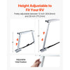 VEVOR Universal RV Stabilizer, RV Bumper Stabilizer for Trailers, Campers, Fifth Wheel, Compact Foldable Design for Easy Storage, Adjustable Height from 12 inch to 28 inch, Reduces RV Wobble, 2PCS