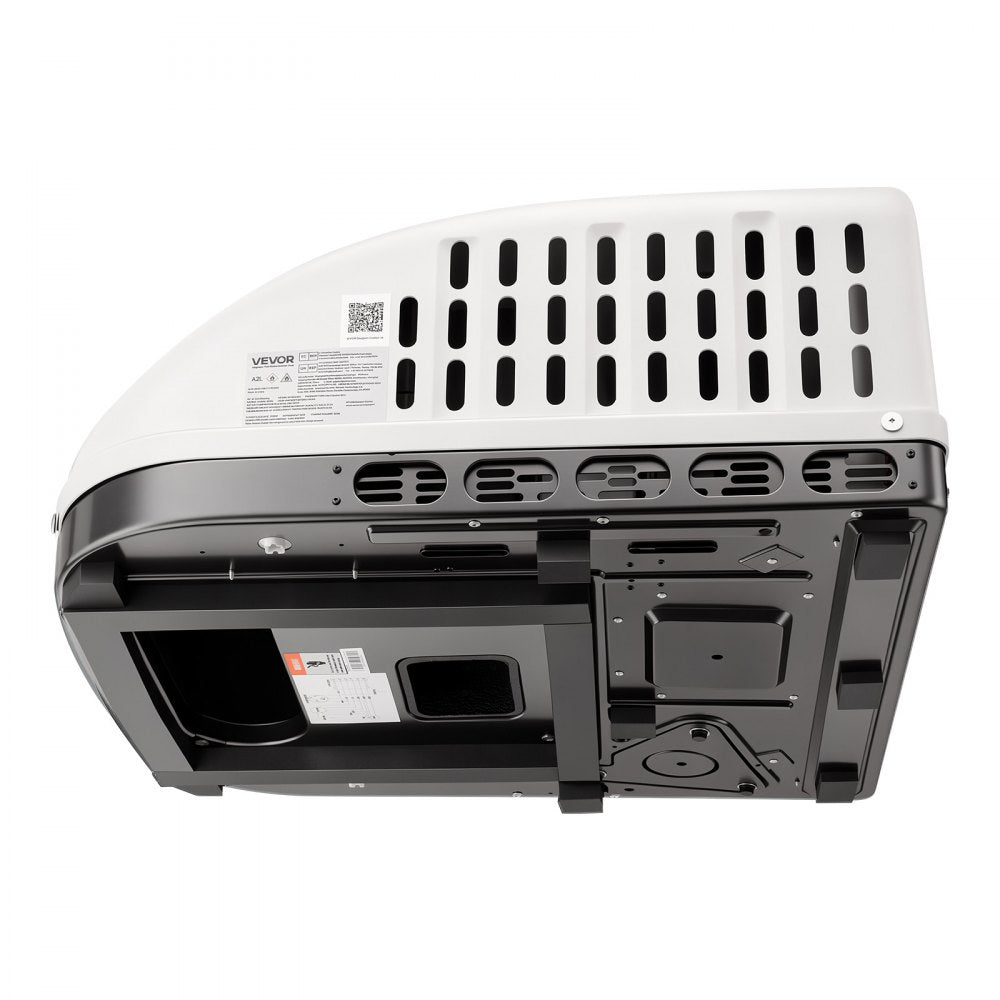 VEVOR RV Air Conditioner, 15000 BTU RV AC Unit, 120V Ducted or Non-Ducted Rooftop Air Conditioner with High-Performance Compressor Motor, Easy Install Quiet Cooling AC with Standard Vent Size, White