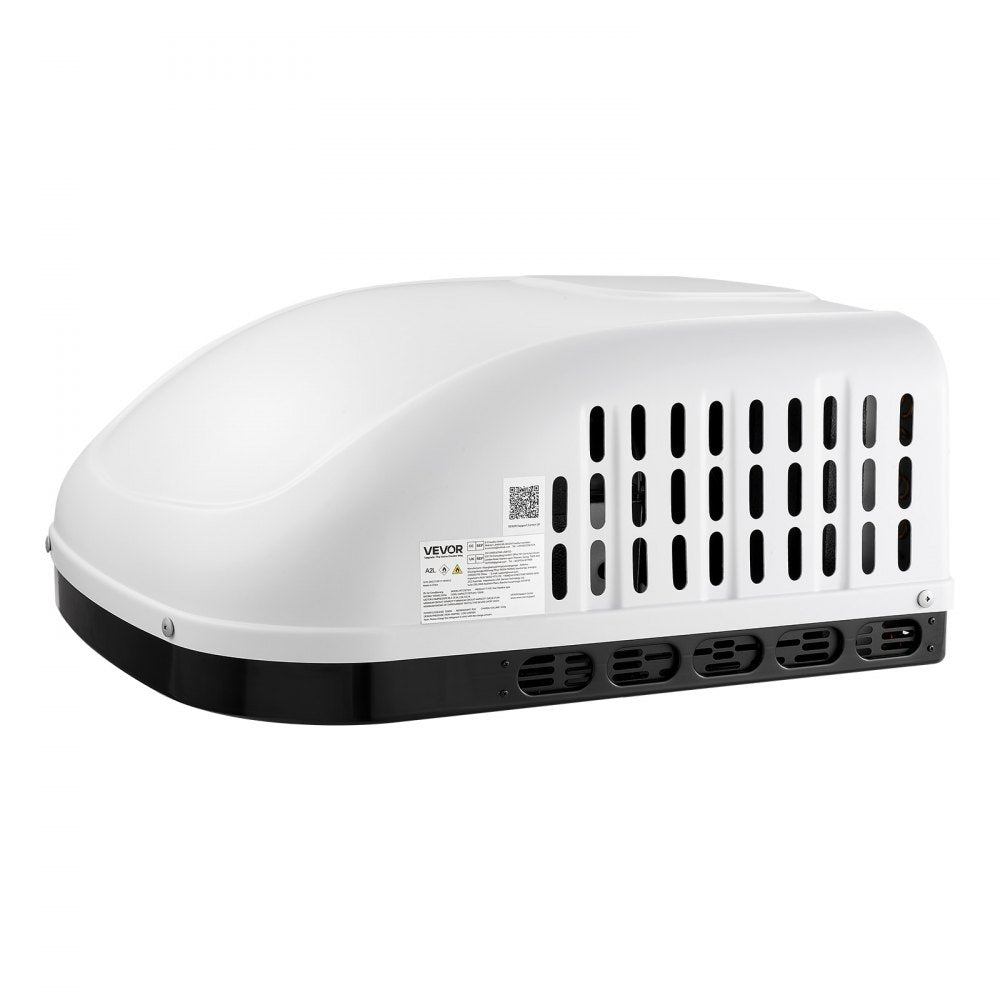 VEVOR RV Air Conditioner, 15000 BTU RV AC Unit, 120V Ducted or Non-Ducted Rooftop Air Conditioner with High-Performance Compressor Motor, Easy Install Quiet Cooling AC with Standard Vent Size, White