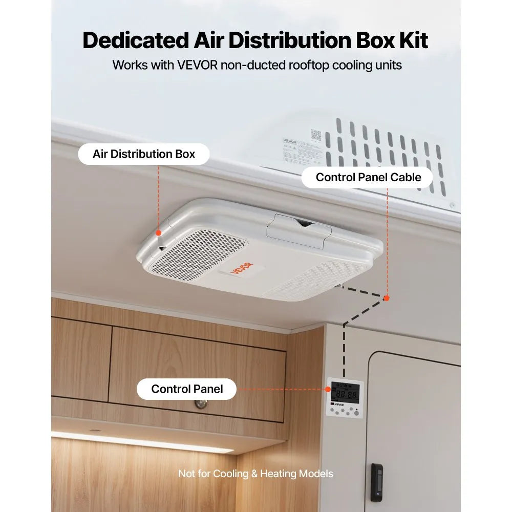 Adb Polyester Box Vevor Air Distribution Box Non-Ducted RV AC ADB Unit New – FactoryPure