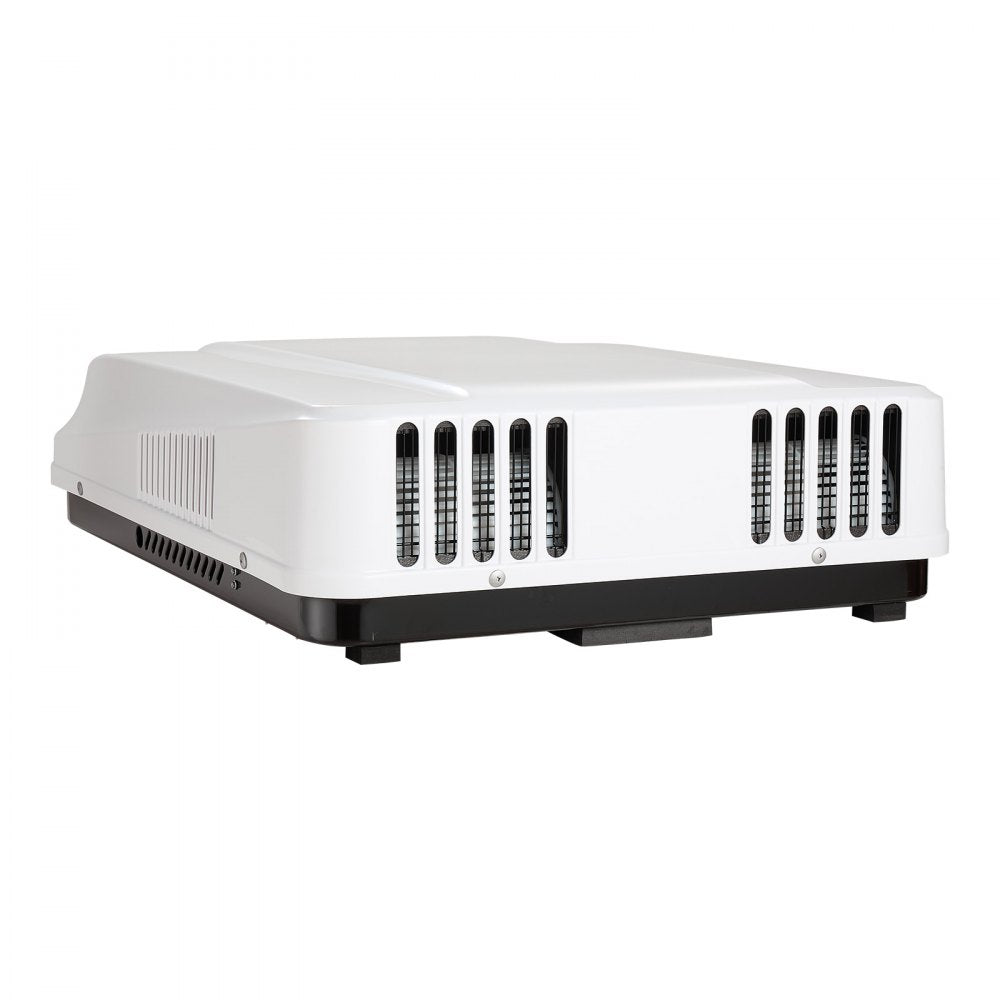 VEVOR RV Air Conditioner, 13500 BTU RV AC Unit, 120V Ducted Rooftop Air Conditioner with Variable Speed Compressor, Easy Install Quiet Cooling AC Unit with ADB Button Control and Remote Control, White