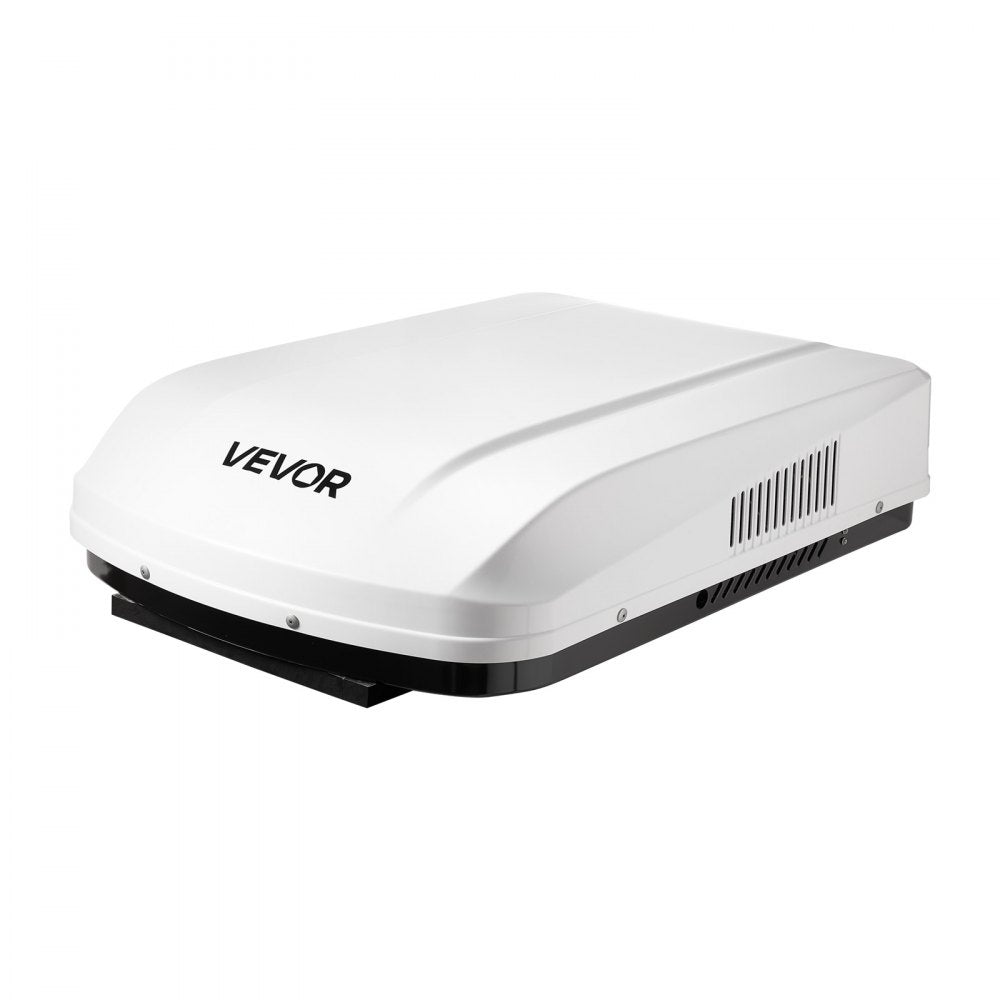VEVOR RV Air Conditioner, 13500 BTU RV AC Unit, 120V Ducted Rooftop Air Conditioner with Variable Speed Compressor, Easy Install Quiet Cooling AC Unit with ADB Button Control and Remote Control, White