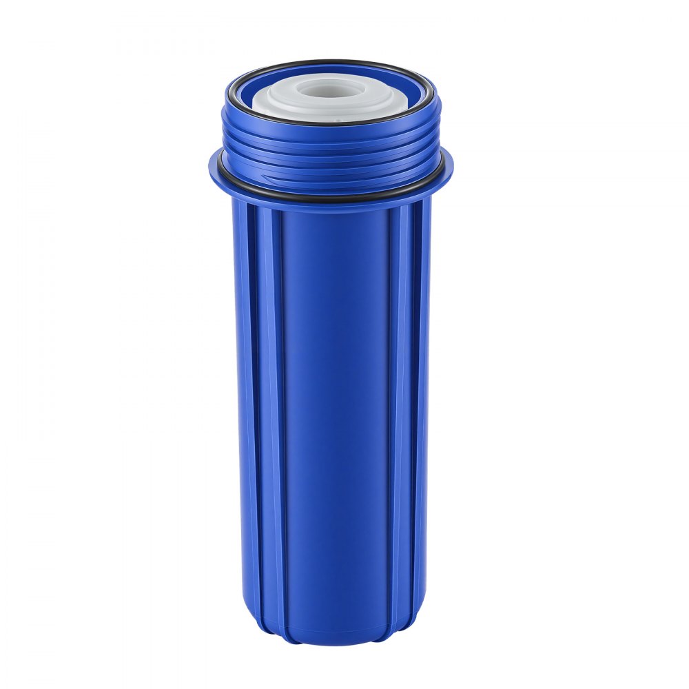 VEVOR RV Water Filter Replacement Cartridge, 5-Micron 1 Pack Premium RV Water Filtration Replacement Cartridge for 2.5" x 10" Filter Housing, Reduces Sediment, Particles, Chlorine, Heavy Metals, Odors