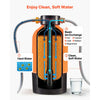 VEVOR RV Water Softener, 12,000 Grain, Portable Water Softener System with NPT 3/4" Fittings, Food-Grade Resin, Quick Connect, Convenient for RVs, Trailers, Boats, Mobile Car Washing, Pressure Washing