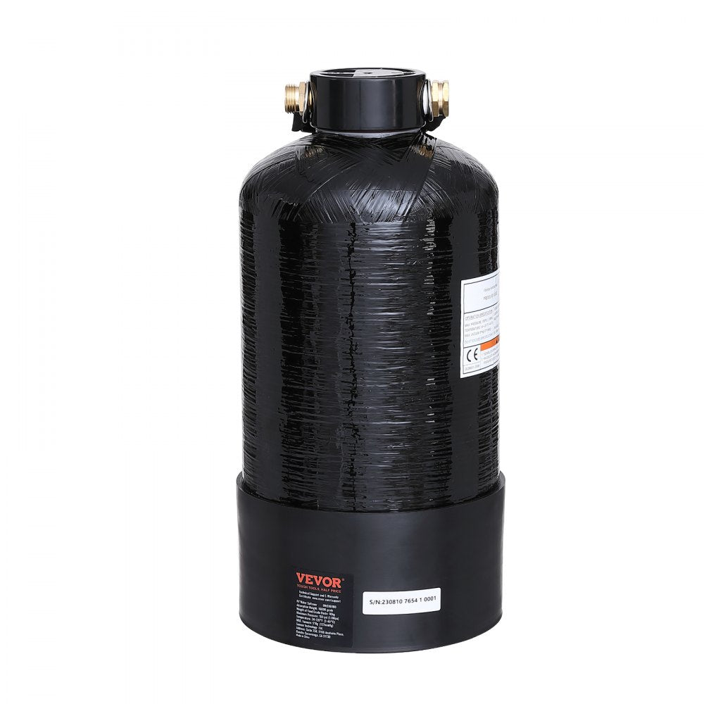 VEVOR RV Water Softener, 16,000 Grain Portable Water Softener, with 3/4" Brass Fittings and 42" Hose, Soften Hard Water Filter System for RVs, Trailers, Boats, Mobile Car Washing, Pressure Washing