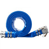 VEVOR Pool Drain Hose, 2 inch by 50 ft, Durable PVC Material, Includes Aluminum Camlock C & E Connectors and Clamps, Fits Pumps and Sand Filters, Ideal for Pool Water Removal, Blue