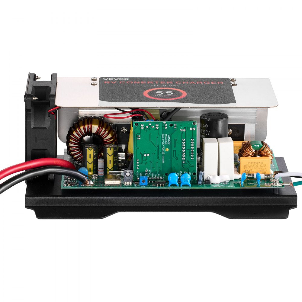 VEVOR WF-8955-AD-MBA RV Power Converter, 55 Amp, DC Main Board Assembly Replacement Unit, Multi-Stage Smart Charge for Lithium Lead Acid Battery, for WF-8955, WF-8955-AD, and Parallax 7145 7155 Series