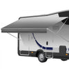 VEVOR RV Awning Fabric Replacement, 17' (Fabric 16'2") 18 oz Heavy-Duty Weatherproof Vinyl Camper Awning Replacement, UPF50+ Protection Waterproof Outdoor Canopy for RV, Motorhome, Trailer, Gray Fade