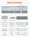 VEVOR RV awning shade room what's included in the package