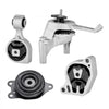 VEVOR Engine and Transmission Motor Mount Kit Replacement, Set of 4, Compatible with 2007–2017 Nissan Altima 2.5L L4, Replace OE# A4350, A4353, A4340, A4339, Secure Support