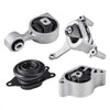 VEVOR Engine and Transmission Motor Mount Kit Replacement, Set of 4, Compatible with 2007–2017 Nissan Altima 2.5L L4, Replace OE# A4350, A4353, A4340, A4339, Secure Support