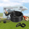 VEVOR Generator Cord, 15 ft Generator Power Cord with Plug in & Out Pin of Inlet Box Side, 50AMP NEMA 14-50P Generator Plug, SS2-50R Extension Cord 12000W,  125/250V Power Tested to UL Standards