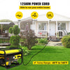 VEVOR 25' 50A RV Camp Power Cord Generator Cord 6/3 + 8/1 AWG NEMA 14-50P to Bare Wire