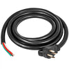 VEVOR 25' 50A RV Camp Power Cord Generator Cord 6/3 + 8/1 AWG NEMA 14-50P to Bare Wire