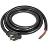 VEVOR 30' 50A RV Camp Power Cord Generator Cord 6/3 + 8/1 AWG NEMA 14-50P to Bare Wire
