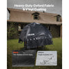 VEVOR Generator Cover, 36 x 26 x 26 Inch Waterproof Universal Generator Cover for Most Generators 70-108 Inches Perimeter, Portable Generator Running Cover with Heavy Duty Thicken Oxford Fabric, Black