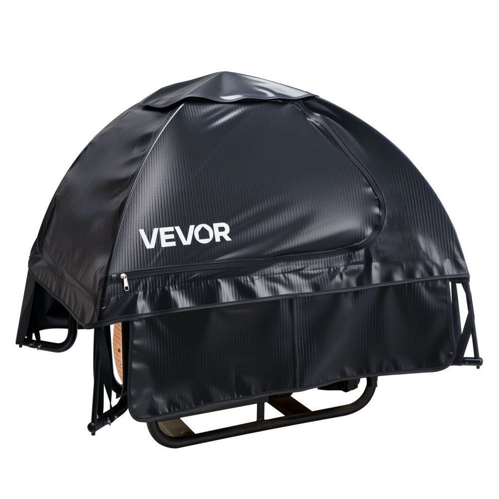 VEVOR Generator Cover, 36 x 26 x 26 Inch Waterproof Universal Generator Cover for Most Generators 70-108 Inches Perimeter, Portable Generator Running Cover with Heavy Duty Thicken Oxford Fabric, Black