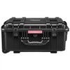 VEVOR Weatherproof Hard Case, Heavy Duty Protective Dry Box Case with Pre-Cut Foam, Wheels & Retractable Pull Handles for Travel, Hunt, Military, Tactical, IP67 Waterproof Case for Cameras(57x45x28)