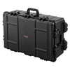 VEVOR Weatherproof Hard Case 31.5 x 20.47 x 12.2 inch with Pre-cut Foam, for Drones, Camera and Equipment, All Weather Waterproof, Heavy Duty Protective Dry Box with Retractable Handle, IP67, Black