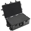 VEVOR Weatherproof Hard Case 31.5 x 20.47 x 12.2 inch with Pre-cut Foam, for Drones, Camera and Equipment, All Weather Waterproof, Heavy Duty Protective Dry Box with Retractable Handle, IP67, Black