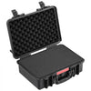 VEVOR Weatherproof Hard Case 18.5 x 13.98 x 6.89 in All Weather Waterproof, for Drones, Camera and Equipment, Heavy Duty Protective Dry Box with Pre-cut Foam, Soft Rubber Grip, IP67, PP Shell, Black