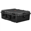 VEVOR Weatherproof Hard Case, Heavy Duty Protective Dry Box Case with Pre-cut Foam, and Retractable Pull Handles for Travel, Hunting, Military, Tactical, IP67 Waterproof Case for Cameras (56.1x37x26)