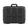 VEVOR Weatherproof Hard Case, Heavy Duty Protective Dry Box Case with Pre-cut Foam, and Retractable Pull Handles for Travel, Hunting, Military, Tactical, IP67 Waterproof Case for Cameras (56.1x37x26)