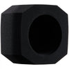 VEVOR Microphone Isolation Sphere, Dense Acoustic Foam, Wind Noise Shield featuring a Two-Layer Pop Filter, Fits Microphones 1.57 to 2.36 inches, Vocal Booth for Echo Minimization