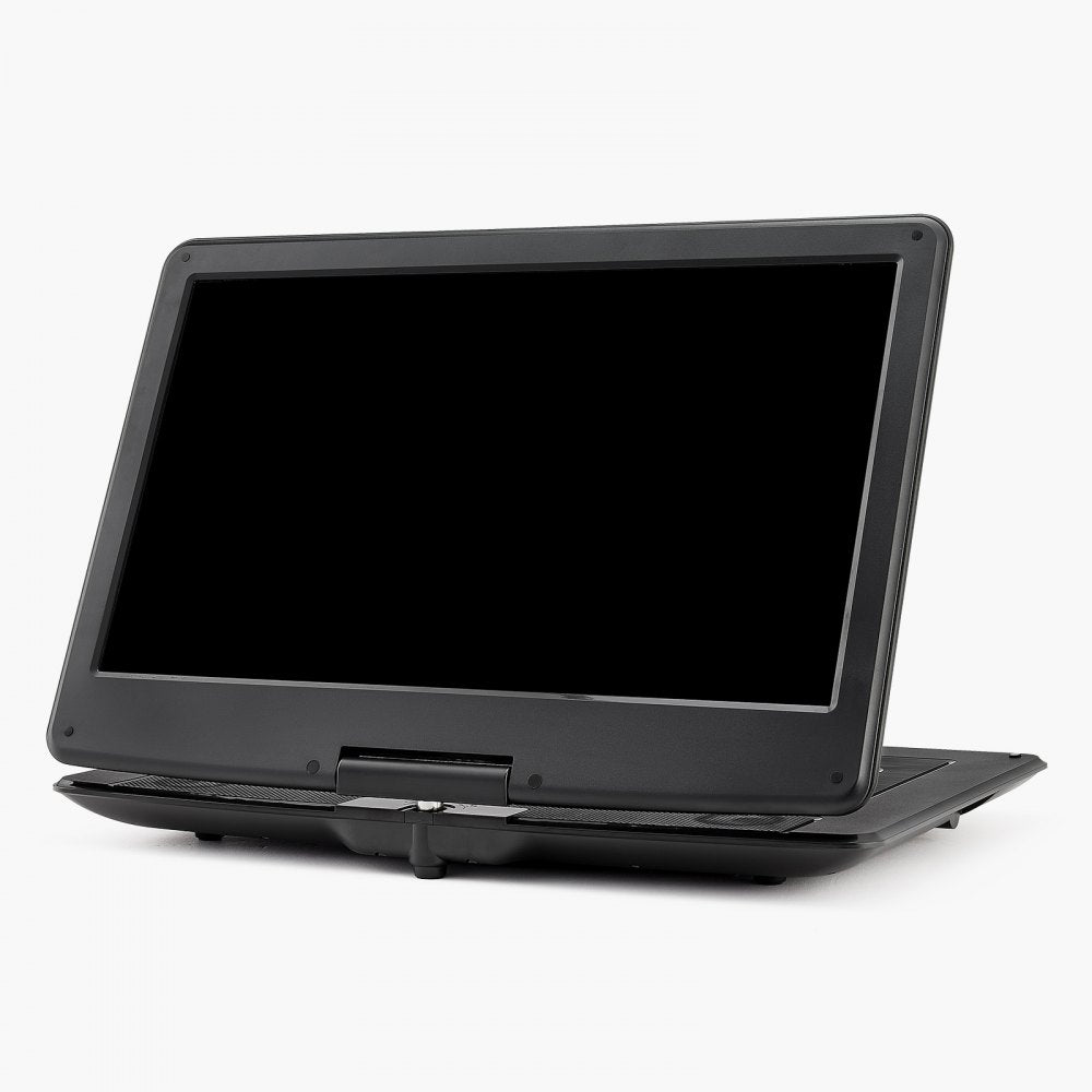 VEVOR Portable DVD Player, 15.6 inch HD Swivel Display Screen, 4.5-5 H Built-in Rechargeable Battery, Dual Speakers, Support Sync TV/USB/SD Card/CD/DVD, Car Charger, AC Power Adapter, Remote Control