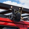 VEVOR Ladder Rack Ratchet Straps, Black Square Tube Mount, 1.5 in Wide x 7.4 ft Long Black Ladder Rack Straps with Double J-Hooks, 500 lbs Load Heavy Duty, Cargo Buckle Lock Strap (4 Pack)