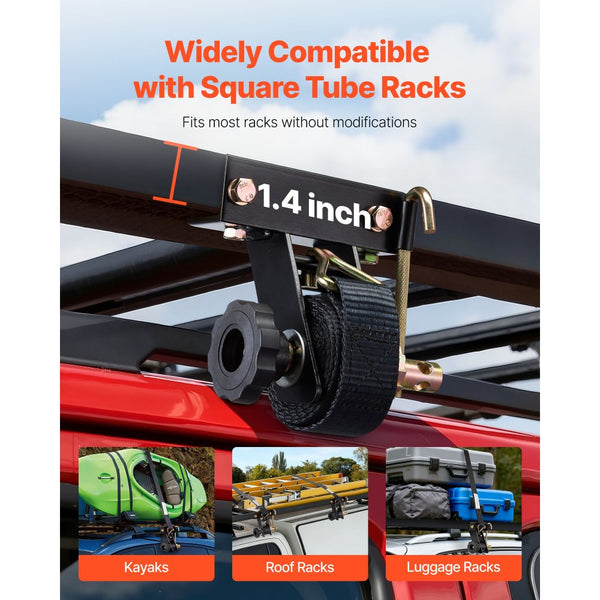 Vevor Ladder Rack Ratchet Straps 1.5